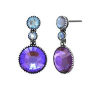 konplott - Ohrringe - Water Cascade Glam violet