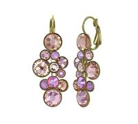 konplott - Ohrringe - Water Cascade pink