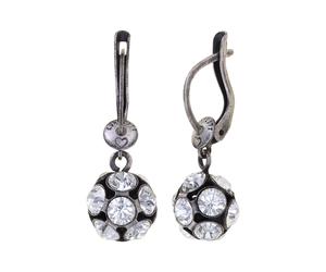 konplott - Ohrrringe baumelnd - Disco balls silver
