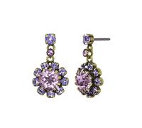 konplott - Ohrstecker - Artdecode lila/pink