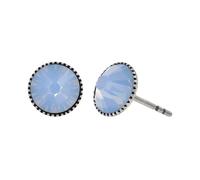 Konplott - Ohrstecker - Black Jack blau