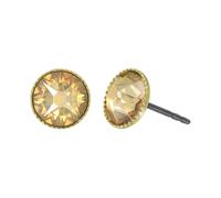 konplott - Ohrstecker - Black Jack gold