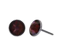 konplott - Ohrstecker - Black Jack rot