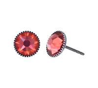 konplott - Ohrstecker - Black Jack rot