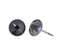 konplott - Ohrstecker - Black Jack schwarz