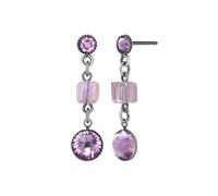 konplott - Ohrstecker - Daily Desire lila/pink/silver