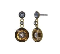 konplott - Ohrstecker - Donutissima braun/grau