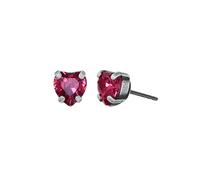 konplott - Ohrstecker - Hearts for Us pink/silver