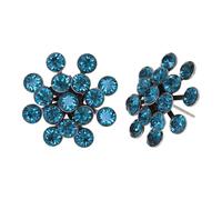 konplott - Ohrstecker - Magic Fireball cyan - Gr. - OS