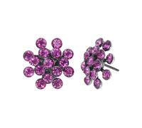 konplott - Ohrstecker - Magic Fireball Mini lila/silver