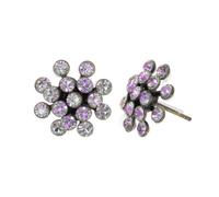 konplott - Ohrstecker - Magic Fireball Mini weiß/pink - Gr. - OS