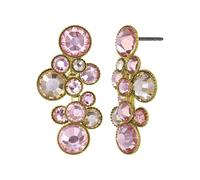 konplott - Ohrstecker - Water Cascade pink