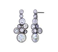 konplott - Ohrstecker - Water Cascade silver