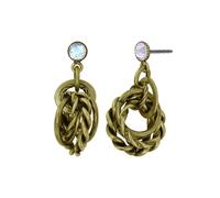 Konplott - KONPLOT Ohrringe Steckverschluss Rings & Rhythm Messing antik Messing