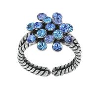konplott - Ring - Magic Fireball blau/silver