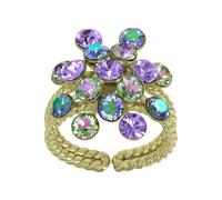 Konplott - KONPLOTT Ring Magic Fireball lila antik Messing