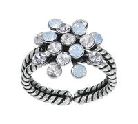 konplott - Ring - Magic Fireball Mini blau/weiß