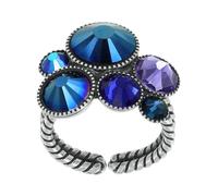 konplott - Ring - Water Cascade blau
