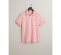 GANT Herren Poloshirt Kontrast Piqué – Regular Fit Kurzarm mit Logo-Stitching Rosa XXL