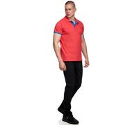 Kontrast Polo Pique Shirt Regular Fit L