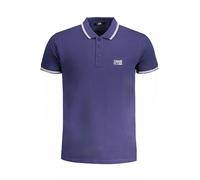 Cavalli Class Kontrast Poloshirt mit Stickerei und Logo - Größe: 2XL