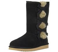 Koolaburra by UGG Women's Victoria Tall Classic Boot, Black, 37 EU