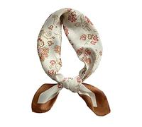 KOOYOL Halstücher Damenschal Faux Seidenschal Seidentuch Seide Leicht Seidenschal Bandana Halstuch Kopftuch Elegante Schal Tuch Geschenk für Frauen