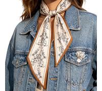 Kopftuch aus Satin, leicht, modisches Bandana, Satin | Damen-Bandana, Stirnband, Schal für tägliche Reisen, formelle Partys, Verabredungen, Hals, Taille, Kleid, Geldbörse, Tasche