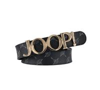 Koppelgürtel JOOP, Damen, Gr. 95, beige (navy), Materialmix, Gürtel Koppelgürtel, mit Cornflower-Alloverprint und Logo-Pin-Schließe (87476456-95) navy