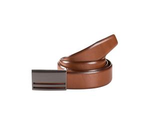 Koppelgürtel MONTI "BERLIN", Herren, Gr. 100, braun (light braun uni), Materialmix, unifarben, Gürtel Koppelgürtel, 3,5 cm breit, Klassisch-Business, Koppelschließe (67988445-100)
