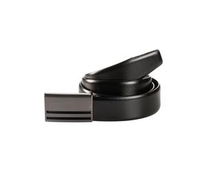 Koppelgürtel MONTI "BERLIN", Herren, Gr. 85, schwarz, Materialmix, unifarben, Gürtel Koppelgürtel, 3,5 cm breit, Klassisch-Business, Koppelschließe (44512529-85) schwarz