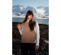 Kopyto PUMA - Pullunder Damen Weste aus Wolle 100% Merinowolle RWS Hellbraun