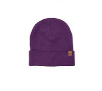 Kopyto WOLF - Glatte Zweilagige Beanie Mütze aus 100% RWS-Merinowolle Violet