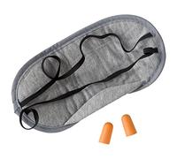 Korbond Augenmaske und Ohrstöpsel aus Baumwolle, 19 cm, Mehrfarbig