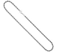 Kordelkette 925 Silber massiv 50 cm Kette Halskette Silberkette Karabiner