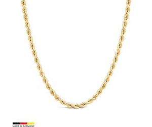 Kordelkette aus 333er Gold in 4 mm Breite