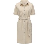 Kordkleid mit Hemdkragen "Rozyna Cordy YOUMODO" Ecru XS