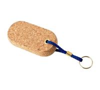 Kork-Deko Boots-Schlüsselanhänger „oval“ aus Kork (schwimmfähig)