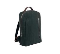 Kork-Deko Business-Rucksack aus Kork - dunkel grün | Rucksack für Büro und Dienstreise
