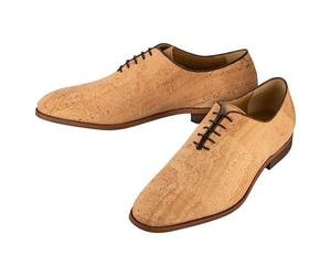 Kork-Deko eleganter Herren Schuh aus Kork | vegan | nachhaltig | Gr. 40-46 44