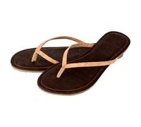 Kork-Deko Flip Flops | Zehentrenner aus Kork - Größe EU 36 - 41 (Damen) 37