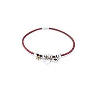 Kork-Deko Stylische und nachhaltige Halskette aus Kork - Herz-Design, vegan, handgefertigt