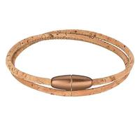 Korkarmband verschiedene Ausführungen | Armband aus Kork I vegan I Damen I Armband mit hochwertigem Magnetverschluss (natur)
