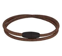 Korkarmband verschiedene Ausführungen | Armband aus Kork I vegan I Damen I Armband mit hochwertigem Magnetverschluss (braun)