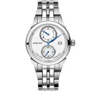 Korloff 04WA1470009 Automatik Regulator weiss silber Edelstahl Herren Uhr NEU