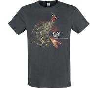 Korn Amplified Collection - Follow The Leader T-Shirt charcoal in 3XL