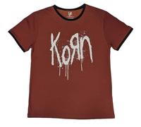 Korn Band Logo Ringer T Shirt S