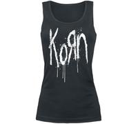 Korn Freak Splatter Frauen Top schwarz M 100% Baumwolle Band-Merch, Bands, Nachhaltigkeit