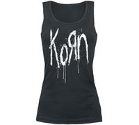 Korn Freak Splatter Top schwarz in S
