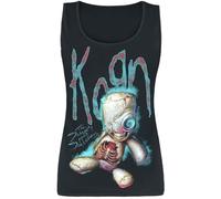 Korn New Doll Frauen Top schwarz XL 100% Baumwolle Band-Merch, Bands